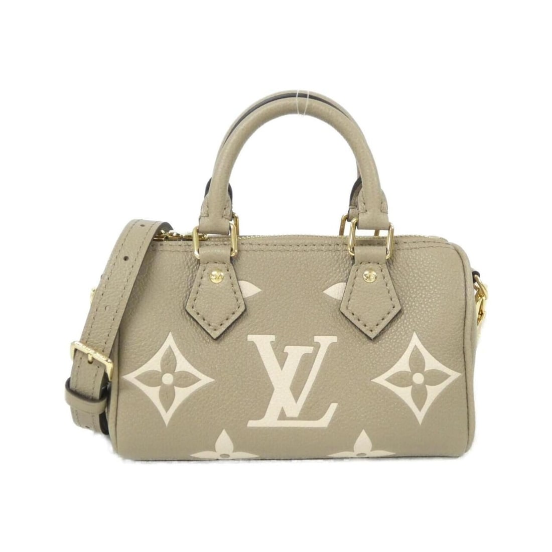 Louis Vuitton Bicolor Monogram Empreinte Nano Speedy M82890 Boston Bag (1 of 15)