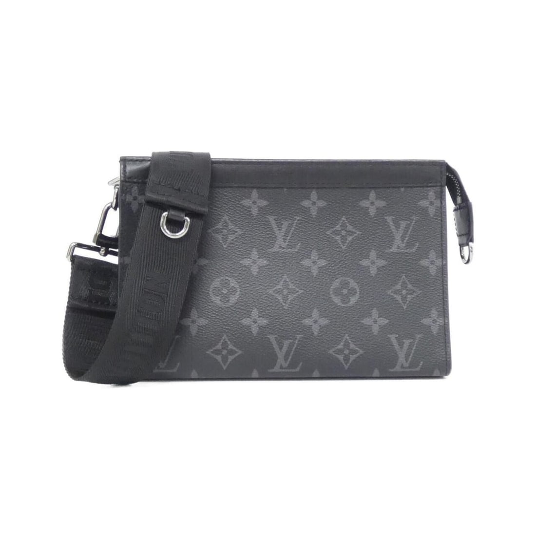 Louis Vuitton Monogram Eclipse Reverse Gaston Wearable Wallet M81124 Shoulder Bag (1 of 11)