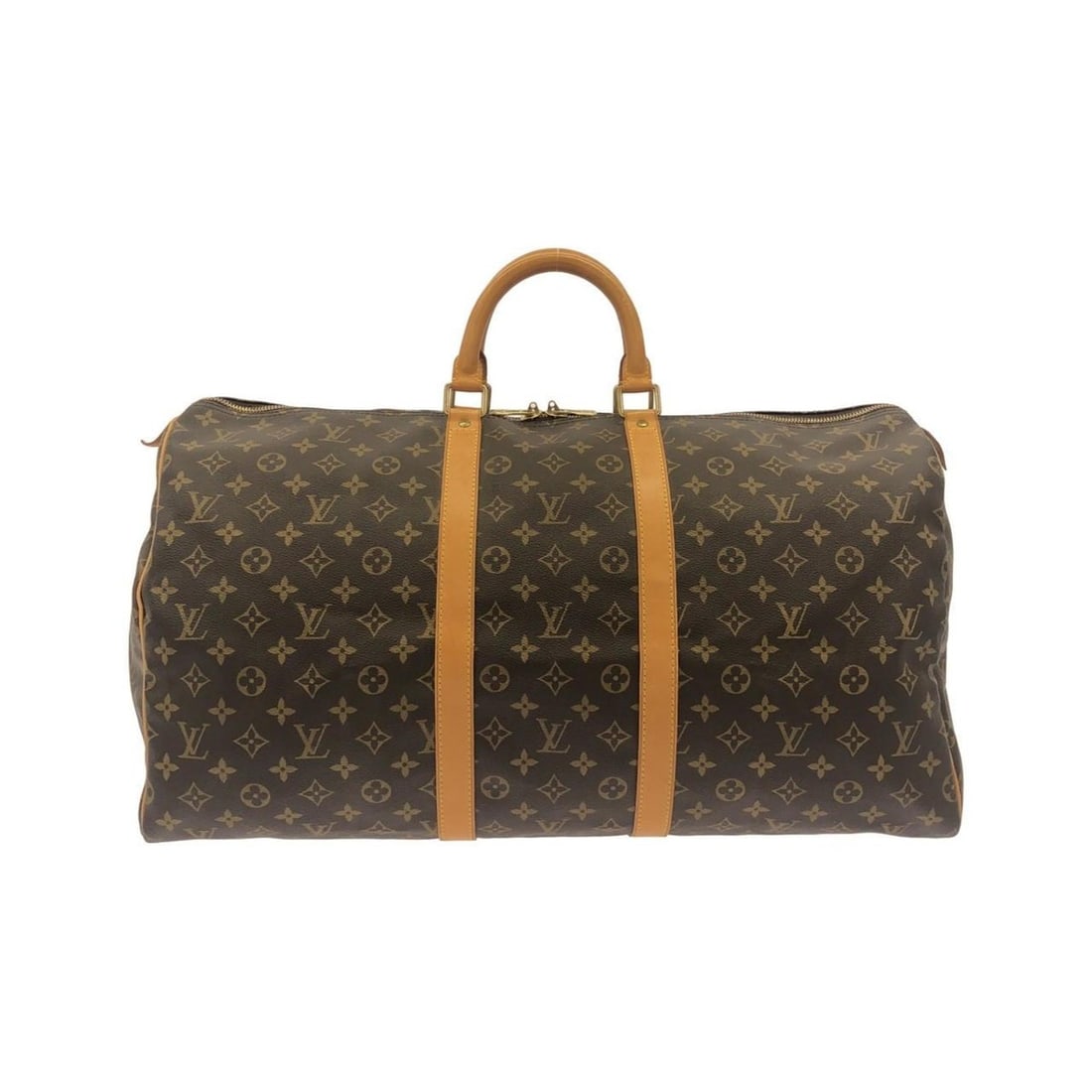 Louis Vuitton Monogram Keepall 55cm M41424 Boston Bag: --- Catalog ---Category: SizeSize (HxWxD): 33cm x 56cm x 23cm / 12.99'' x 22.04'' x 9.05''Category: DesignType: Boston bagColor: MarronGender: Women,MenMaterial: Coated canvas Category: GeneralMPN: