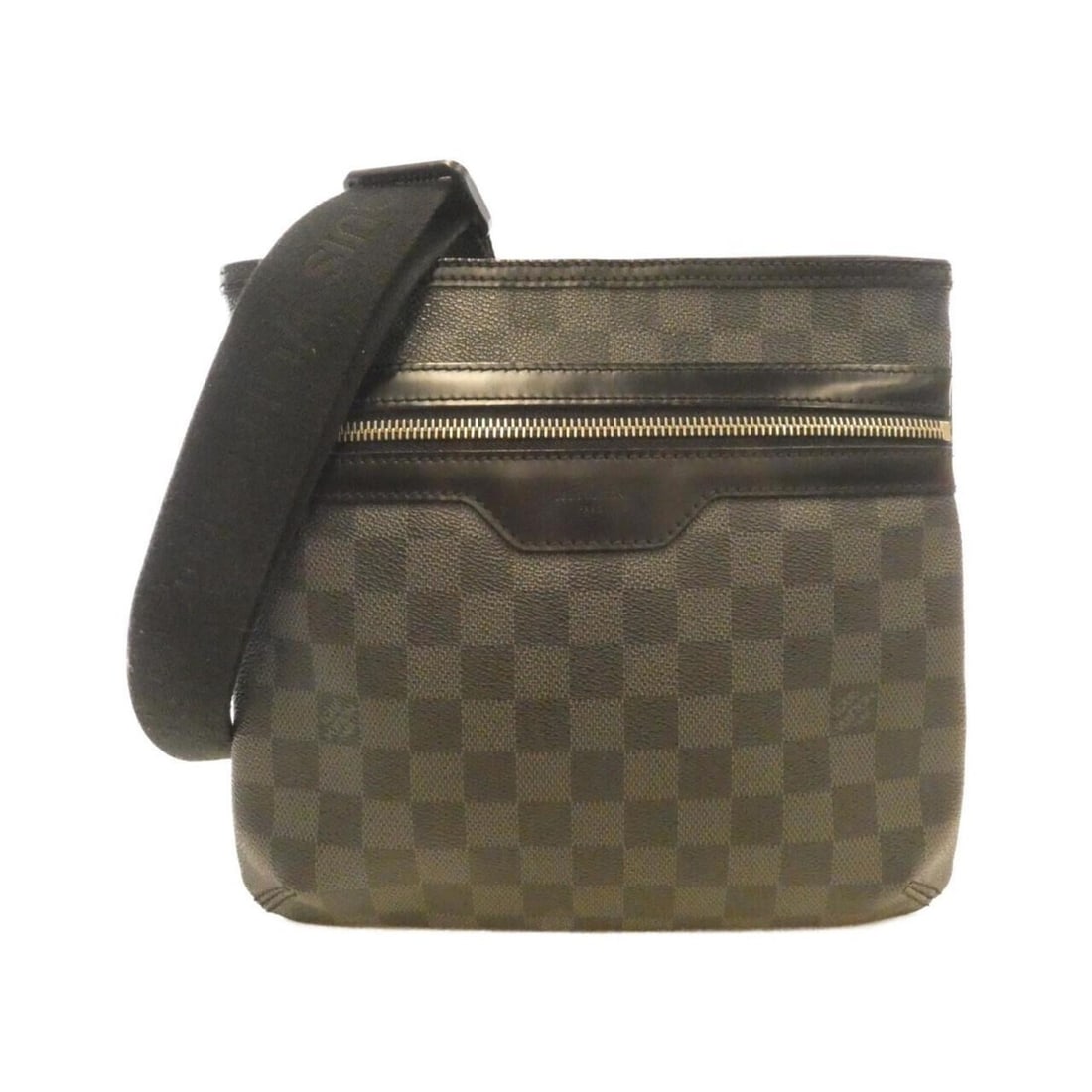 Louis Vuitton Damier Graphite Thomas N58028 Shoulder Bag: --- Catalog ---Category: SizeSize (HxWxD): 23cm x 24cm x 3cm / 9.05'' x 9.44'' x 1.18''Category: DesignType: Shoulder bagColor: GraphiteGender: WomenMaterial: Coated canvas Category: GeneralMPN: