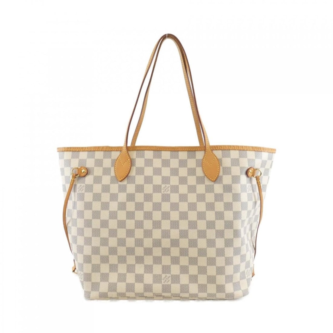 Louis Vuitton Damier Azur Neverfull MM N51107 Handbag: --- Catalog ---Category: SizeSize (HxWxD): 29cm x 46cm x 15cm / 11.41'' x 18.11'' x 5.9''Category: DesignType: HandbagColor: AzurGender: WomenMaterial: Coated canvas Category: GeneralMPN: N51107Brand: