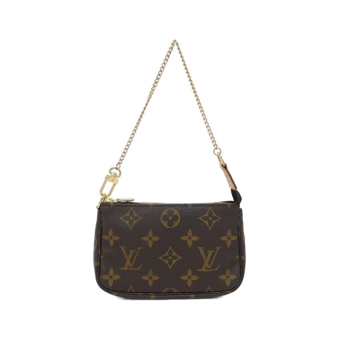 Louis Vuitton Monogram Mini Pochette Accessoires M58009 Accessory Pouch: --- Catalog ---Category: SizeSize (HxWxD): 10cm x 15cm x 3cm / 3.93'' x 5.9'' x 1.18''Category: DesignType: Pochette, PouchColor: MarronGender: WomenMaterial: Coated canvas Hardware Color: