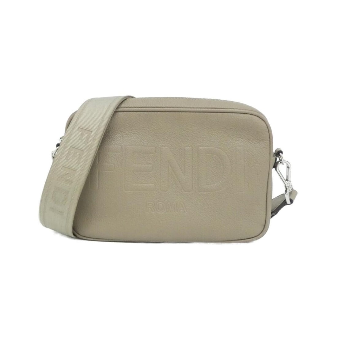 Fendi Camera Case 7M0286 AMAC Shoulder Bag: --- Catalog ---Category: SizeWeight: 420g / 14.81oz.Size (HxWxD): 15cm x 22.5cm x 4.5cm / 5.9'' x 8.85'' x 1.77''Category: DesignType: Shoulder bagColor: BeigeGender: Men,WomenMaterial: Leather
