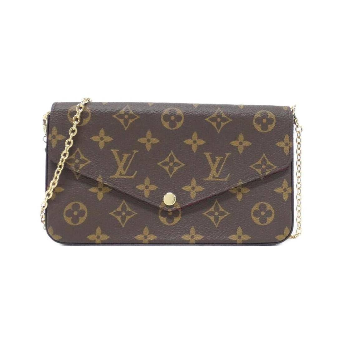 Louis Vuitton Monogram Pochette Felicie M81896 Shoulder Bag: --- Catalog ---Category: SizeWeight: 390g / 13.75oz.Size (HxWxD): 12cm x 21cm x 3cm / 4.72'' x 8.26'' x 1.18''Strap Length: 114cm / 44.88''Category: DesignType: Pochette, Shoulder bagColor:
