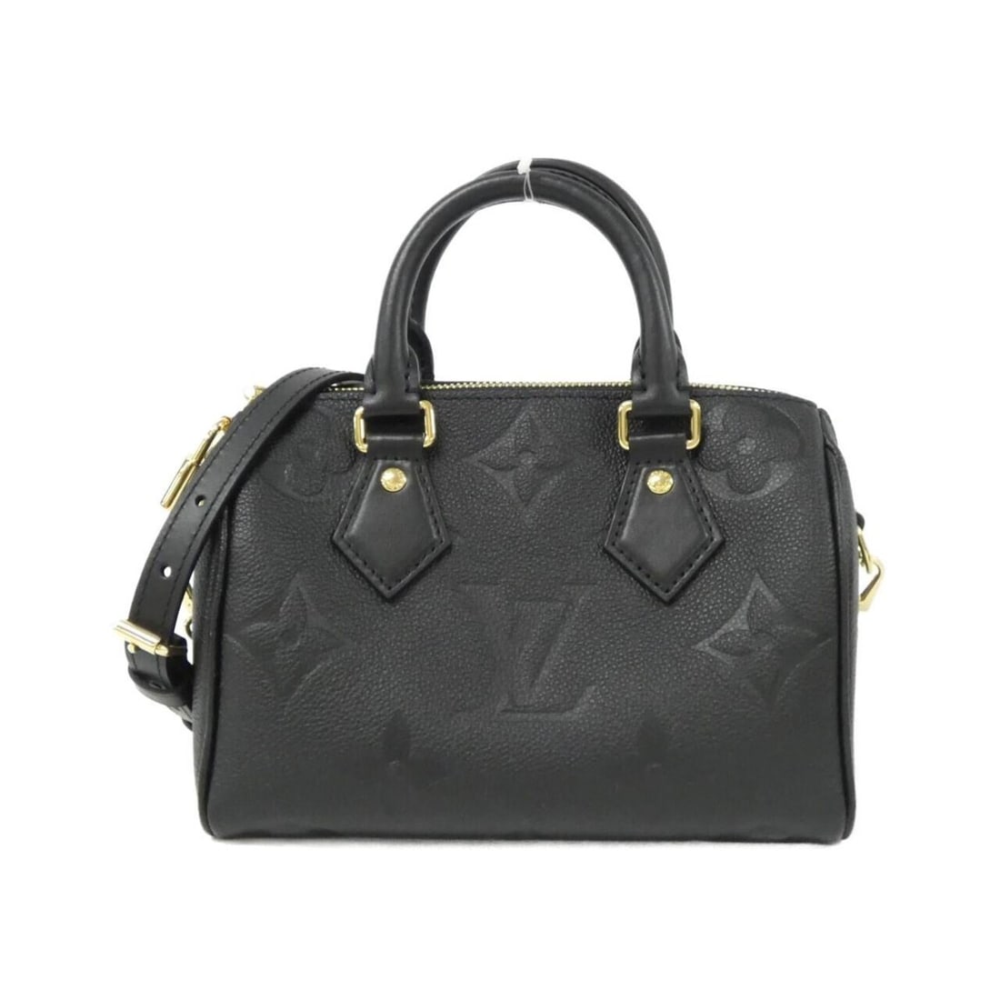 Louis Vuitton Monogram Empreinte Speedy Bandoulière 20cm M58953 Boston Bag: --- Catalog ---Category: SizeSize (HxWxD): 15cm x 21cm x 12cm / 5.9'' x 8.26'' x 4.72''Category: DesignType: Boston bagColor: BlackGender: WomenMaterial: Leather Leather/Fur Type: CalfskinCategory: