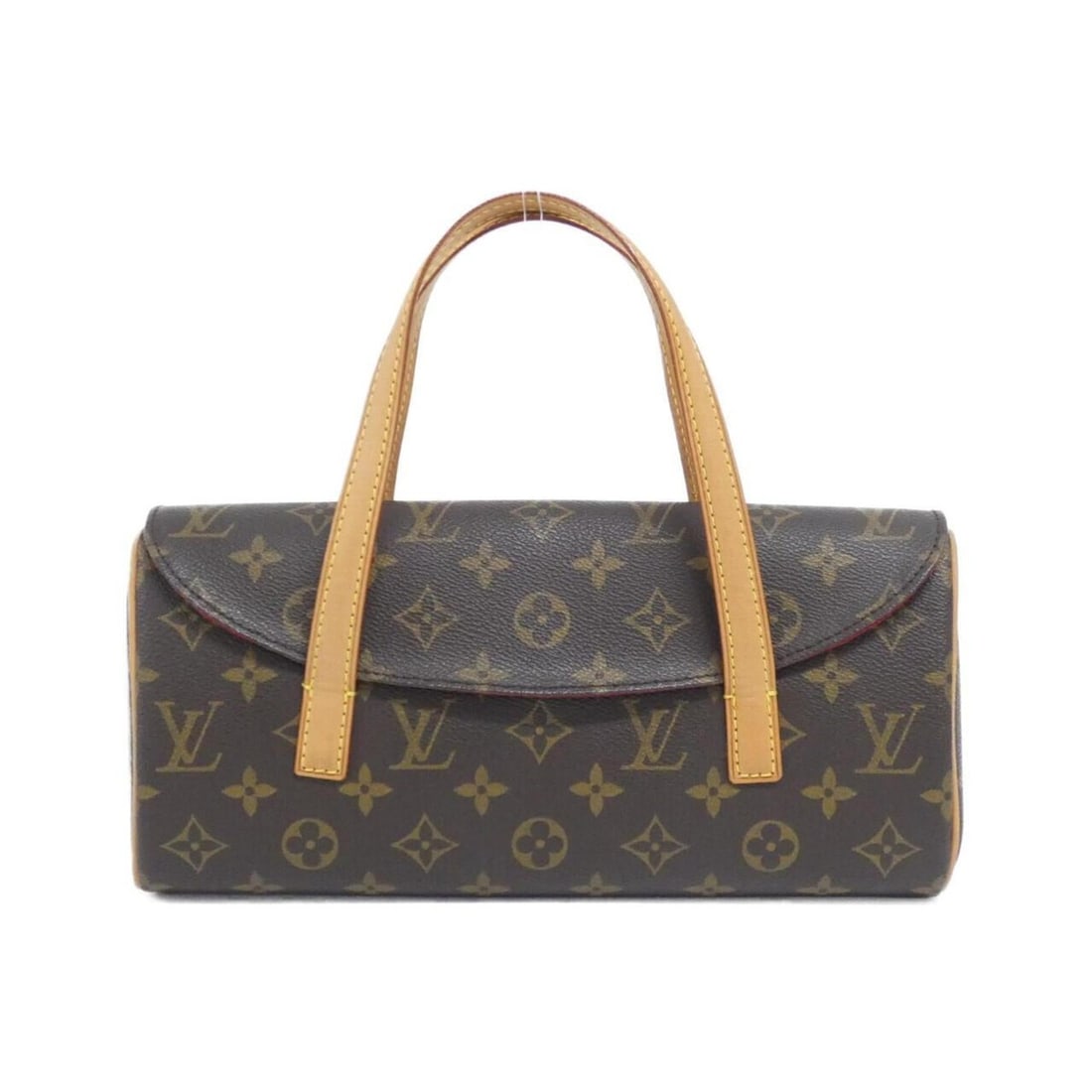Louis Vuitton Monogram Sonatine M51902 Handbag: --- Catalog ---Category: SizeSize (HxWxD): 15cm x 29cm x 6cm / 5.9'' x 11.41'' x 2.36''Category: DesignType: HandbagColor: BrownGender: Women,MenMaterial: Coated canvas Category: GeneralMPN: