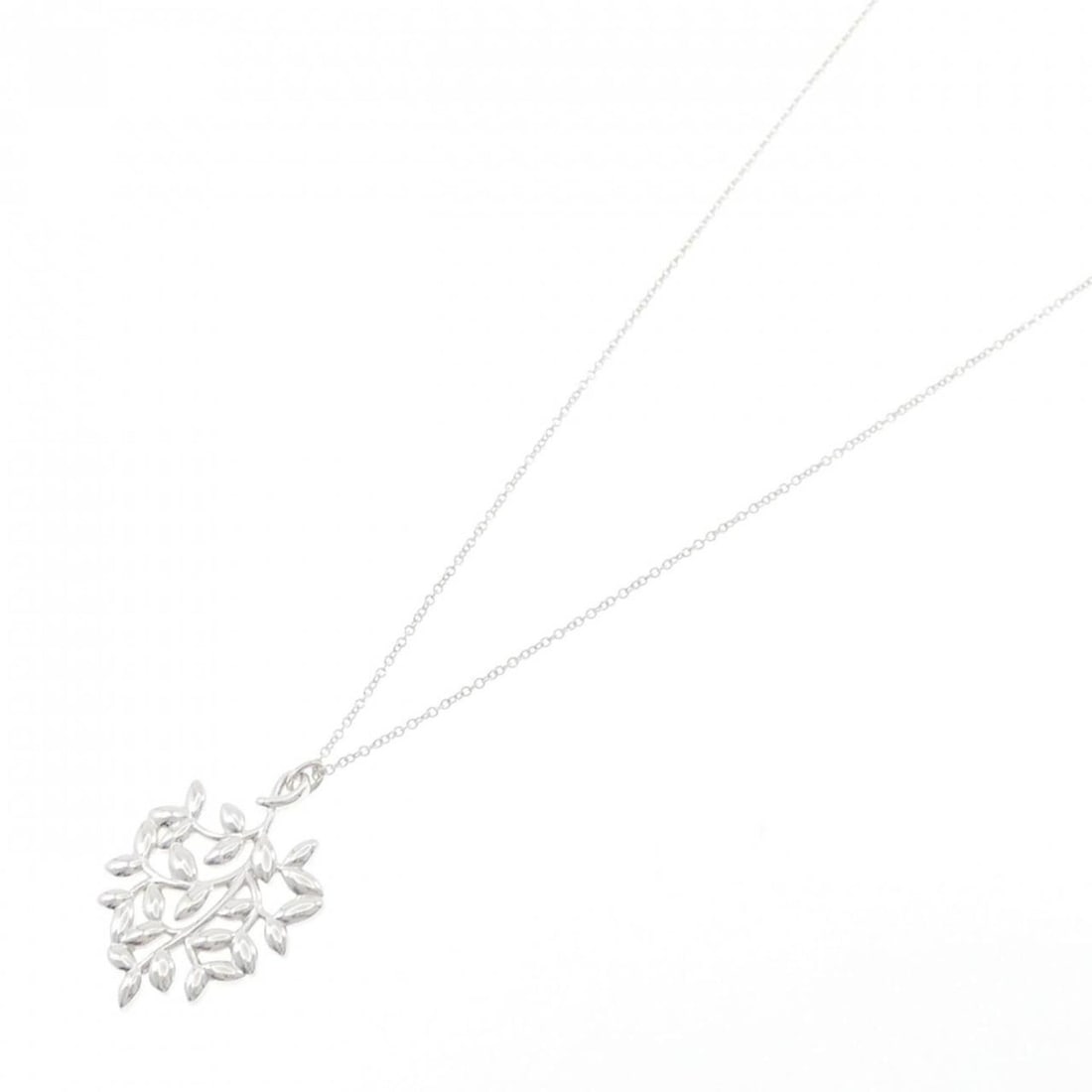 Tiffany Olive Leaf Small Necklace - 2