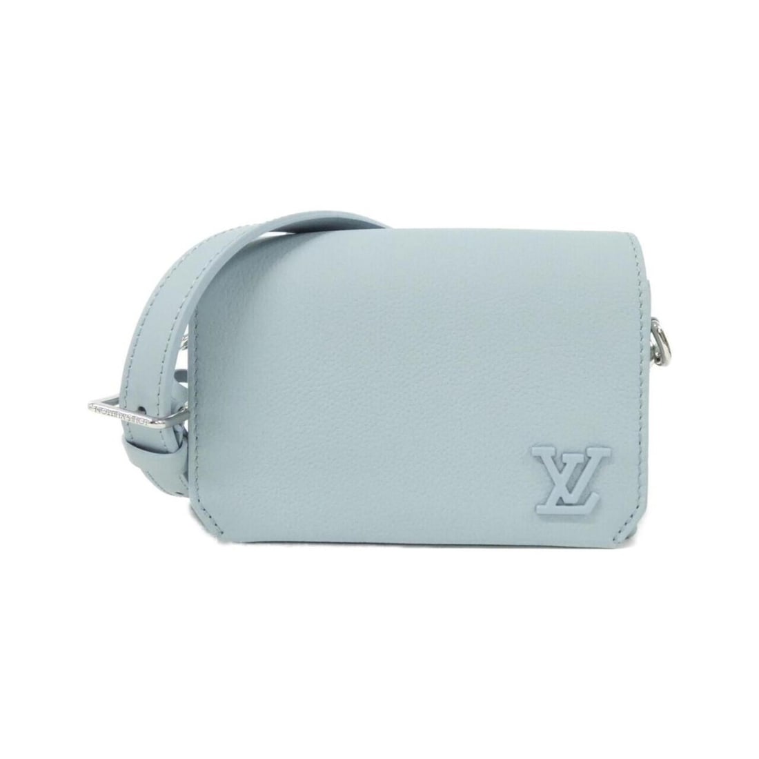 Louis Vuitton LV Aerogram Fastline Wearable Wallet M82804 Shoulder Bag: --- Catalog ---Category: SizeSize (HxWxD): 12cm x 17cm x 6cm / 4.72'' x 6.69'' x 2.36''Category: DesignType: Shoulder bagColor: BlueGender: MenMaterial: Leather Hardware Color: SilverLeather/Fur