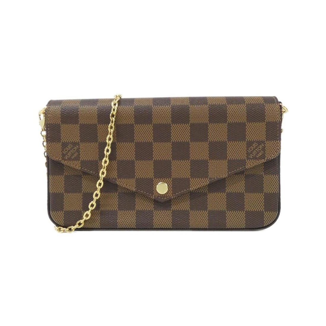 Louis Vuitton Damier Pochette Felicie N40492 Shoulder Bag: --- Catalog ---Category: SizeSize (HxWxD): 12cm x 21cm x 3cm / 4.72'' x 8.26'' x 1.18''Category: DesignType: Pochette, Shoulder bagColor: EbeneGender: WomenMaterial: Coated canvas Hardware Color: