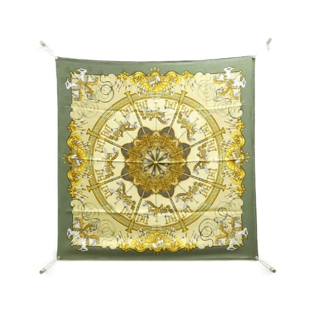 Hermes LUNAPARK Carre Scarf Muffler: --- Catalog ---Category: SizeSize (LxW): 90cm x 90cm / 35.43'' x 35.43''Category: DesignType: ScarfGender: Women,MenMaterial: Silk Category: GeneralBrand: Hermes--- Item List ---Section: