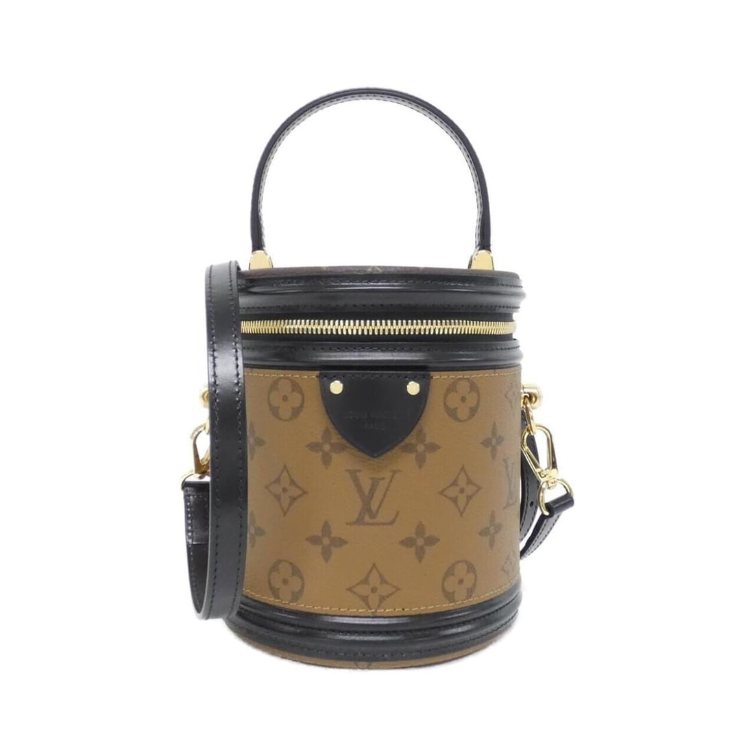 Louis Vuitton Monogram Reverse Cannes M43986 Handbag: --- Catalog ---Category: SizeSize (HxWxD): 17cm x 15cm x 15cm / 6.69'' x 5.9'' x 5.9''Category: DesignType: HandbagColor: Marron, Monogram ReverseGender: WomenMaterial: Monogram Reverse Category: