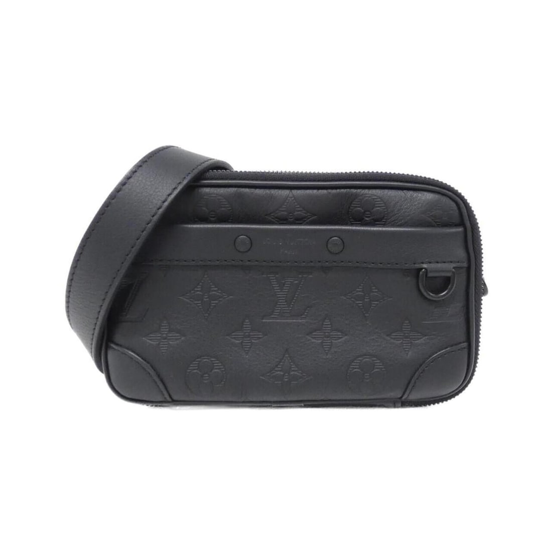 Louis Vuitton Monogram Shadow Alpha Wearable Wallet M82544 Shoulder Bag: --- Catalog ---Category: SizeSize (HxWxD): 12cm x 20cm x 6cm / 4.72'' x 7.87'' x 2.36''Category: DesignType: Shoulder bagColor: BlackGender: WomenMaterial: Monogram Shadow Category: GeneralMPN: M82544