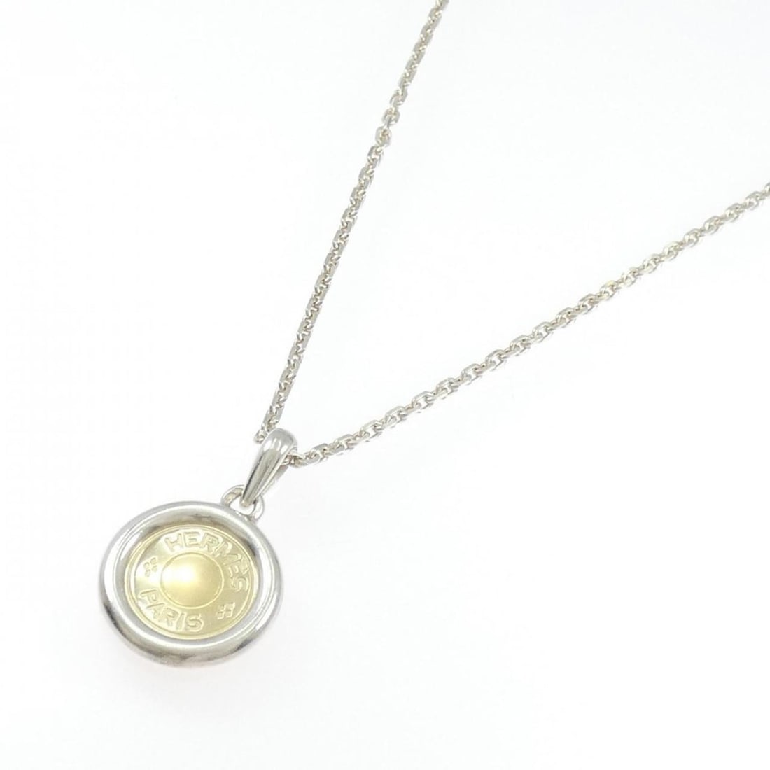 Hermes Sellier Necklace - 2