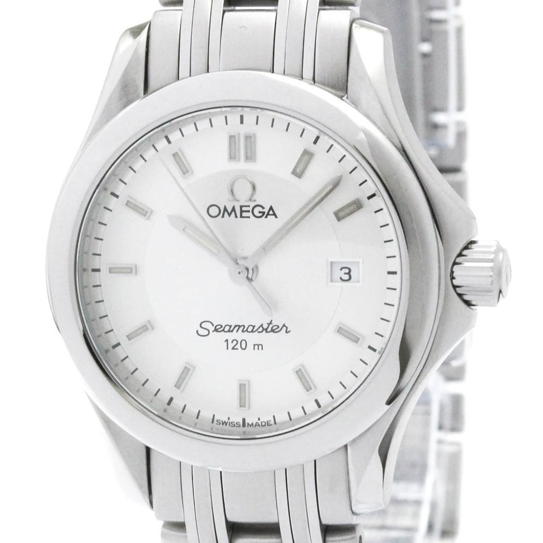 OMEGA Seamaster 120M Steel Quartz Ladies Watch 2571.32 Polished (1 of 13)