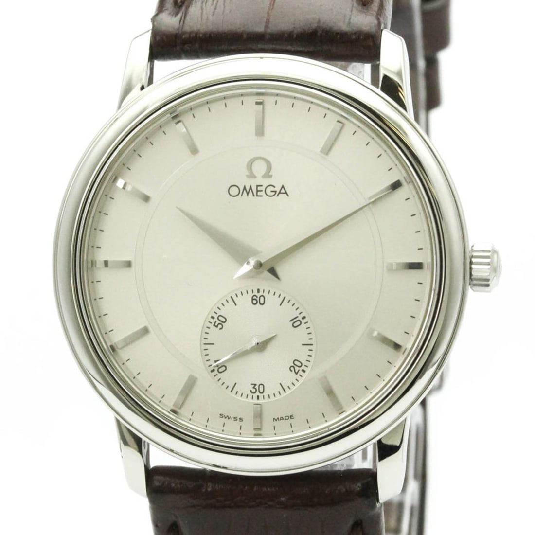 OMEGA De Ville Prestige Steel Hand-Winding Mens Watch 4820.31 Polished (1 of 14)