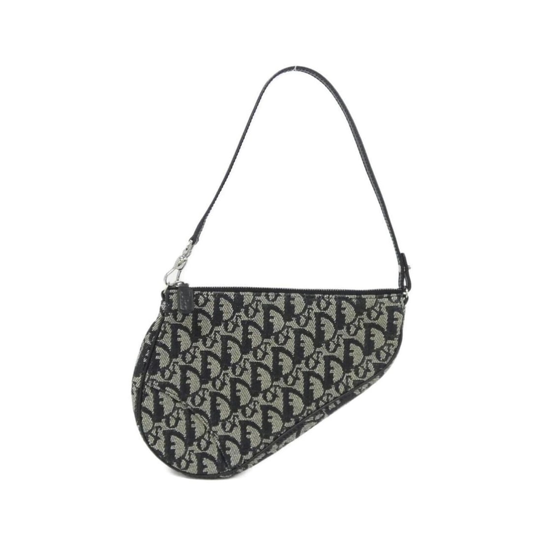 Christian Dior SLO44012 Shoulder Bag: --- Catalog ---Category: SizeSize (HxWxD): 15cm x 21cm x 4cm / 5.9'' x 8.26'' x 1.57''Category: DesignType: Shoulder bagColor: BlackGender: WomenMaterial: Canvas Hardware Color: SilverCategory: Genera