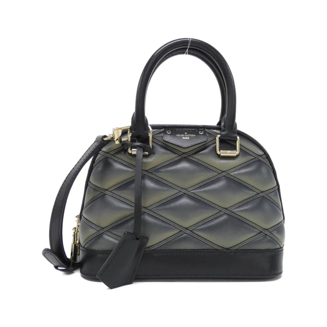 Louis Vuitton Alma BB M23576 Handbag: --- Catalog ---Category: SizeSize (HxWxD): 17cm x 23cm x 11cm / 6.69'' x 9.05'' x 4.33''Category: DesignType: HandbagColor: Beige, BlackGender: WomenMaterial: Leather Hardware Color: GoldLeather/Fur T