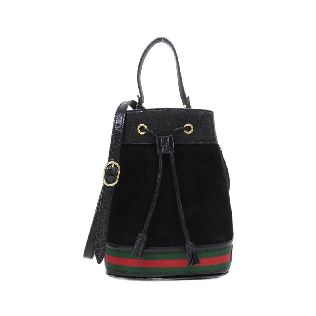 Gucci OPHIDIA 550621 D6ZYB Handbag: --- Catalog ---Category: SizeSize (HxWxD): 25cm x 20cm x 10cm / 9.84'' x 7.87'' x 3.93''Category: DesignType: HandbagColor: BlackGender: WomenMaterial: Suede Hardware Color: GoldCategory: GeneralMPN: