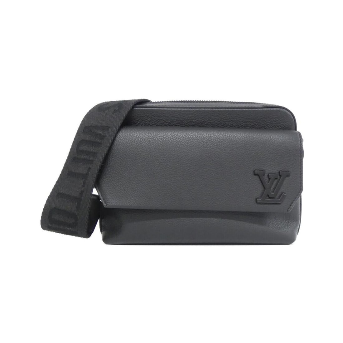 Louis Vuitton LV Aerogram Fastline Messenger M22482 Shoulder Bag: --- Catalog ---Category: SizeSize (HxWxD): 18cm x 23cm x 7cm / 7.08'' x 9.05'' x 2.75''Category: DesignType: Shoulder bagColor: BlackGender: MenMaterial: Leather Leather/Fur Type: Calf