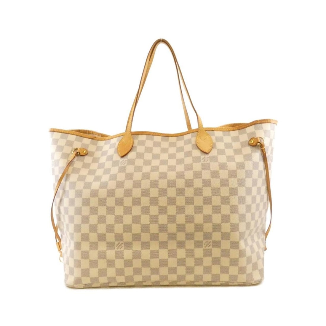 Louis Vuitton Damier Azur Neverfull GM N51108 Handbag: --- Catalog ---Category: SizeWeight: 650g / 1.43lb.Size (HxWxD): 30cm x 40cm x 20cm / 11.81'' x 15.74'' x 7.87''Handle Length: 48cm / 18.89''Category: DesignType: HandbagColor: AzurGender: