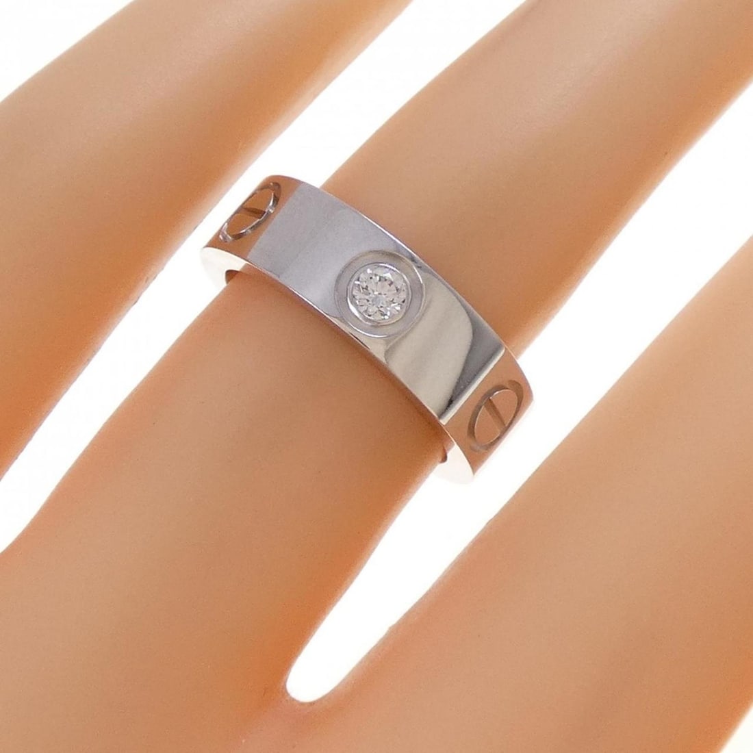 Cartier Love Half-Diamond Ring - 4