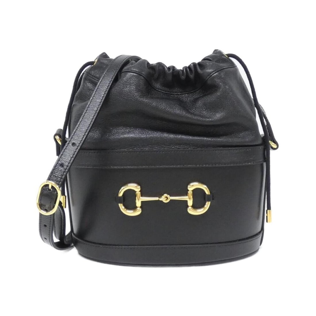Gucci HORSEBIT 1955 602118 1DBLG Shoulder Bag: --- Catalog ---Category: SizeSize (HxWxD): 23cm x 22cm x 12cm / 9.05'' x 8.66'' x 4.72''Category: DesignType: Shoulder bagColor: BlackGender: WomenMaterial: Leather Category: GeneralMPN: 602118