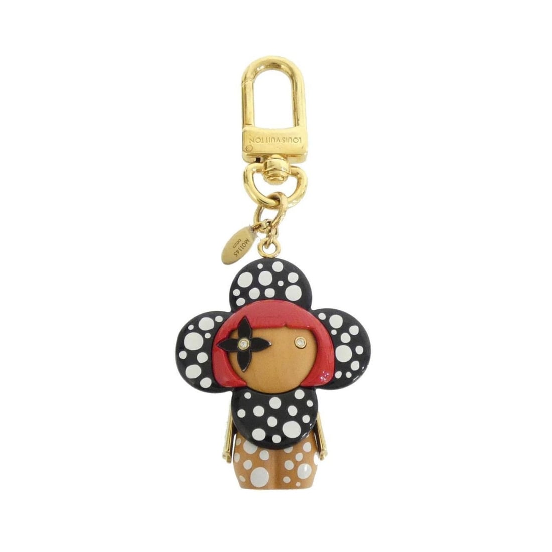 Louis Vuitton (LV X YK) Porte Clés Vivienne Infinity Dot M01145 Keyring: --- Catalog ---Category: DesignType: KeyringColor: Black, BlancGender: Women,MenMaterial: WoodCategory: GeneralMPN: M01145Brand: Louis Vuitton--- Item List ---Section: ConditionRanking: Rank A Used -
