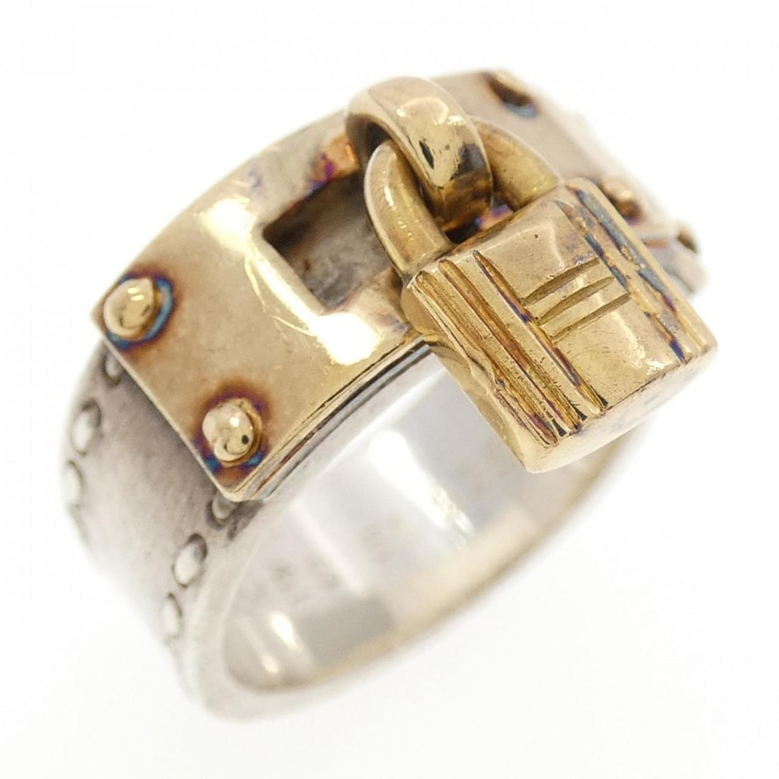 Hermes 925 Ring: --- Catalog ---Category: SizeUS Size: 6Brand Size: 51Category: DesignType: Band ringColor: SilverGender: WomenMaterial: Silver 925Category: GeneralBrand: Hermes--- Item List ---Section: ConditionRanki