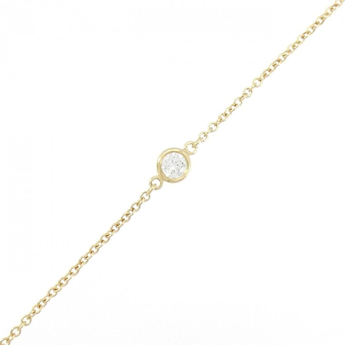 Tiffany & Co. By the Yard Bracelet: --- Catalog ---Category: SizeLength: 16cm / 6.29''Category: DesignType: Charm braceletStone: DiamondGender: WomenMaterial: Yellow gold (18K)Category: GeneralMPN: 60149066Brand: Tiffany--- Item List