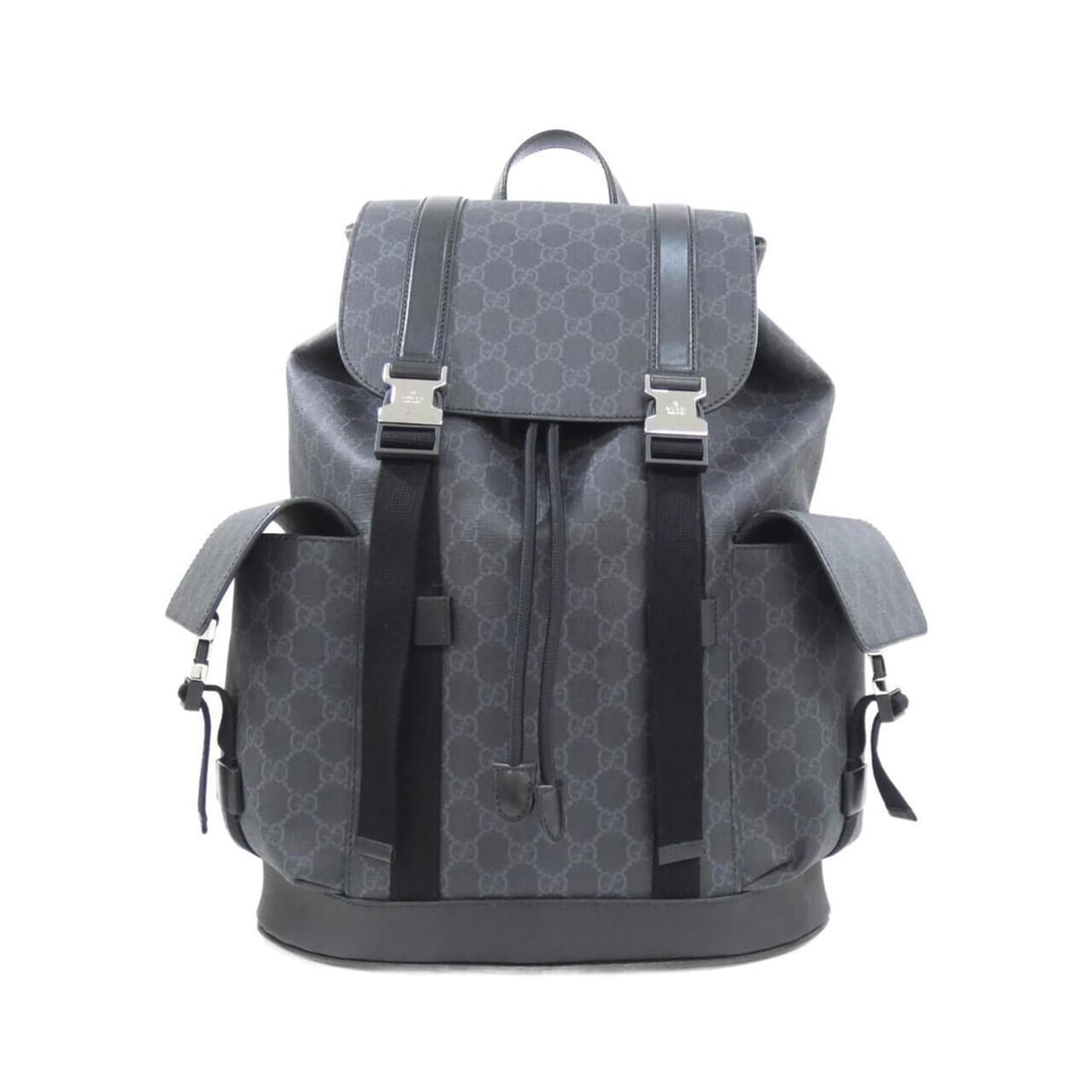 Gucci 792080 FADJQ Backpack: --- Catalog ---Category: SizeWeight: 1.31kg / 2.88lb.Size (HxWxD): 46cm x 35cm x 12cm / 18.11'' x 13.77'' x 4.72''Strap Length: 87cm / 34.25''Category: DesignType: BackpackColor: BlackGender: MenMater