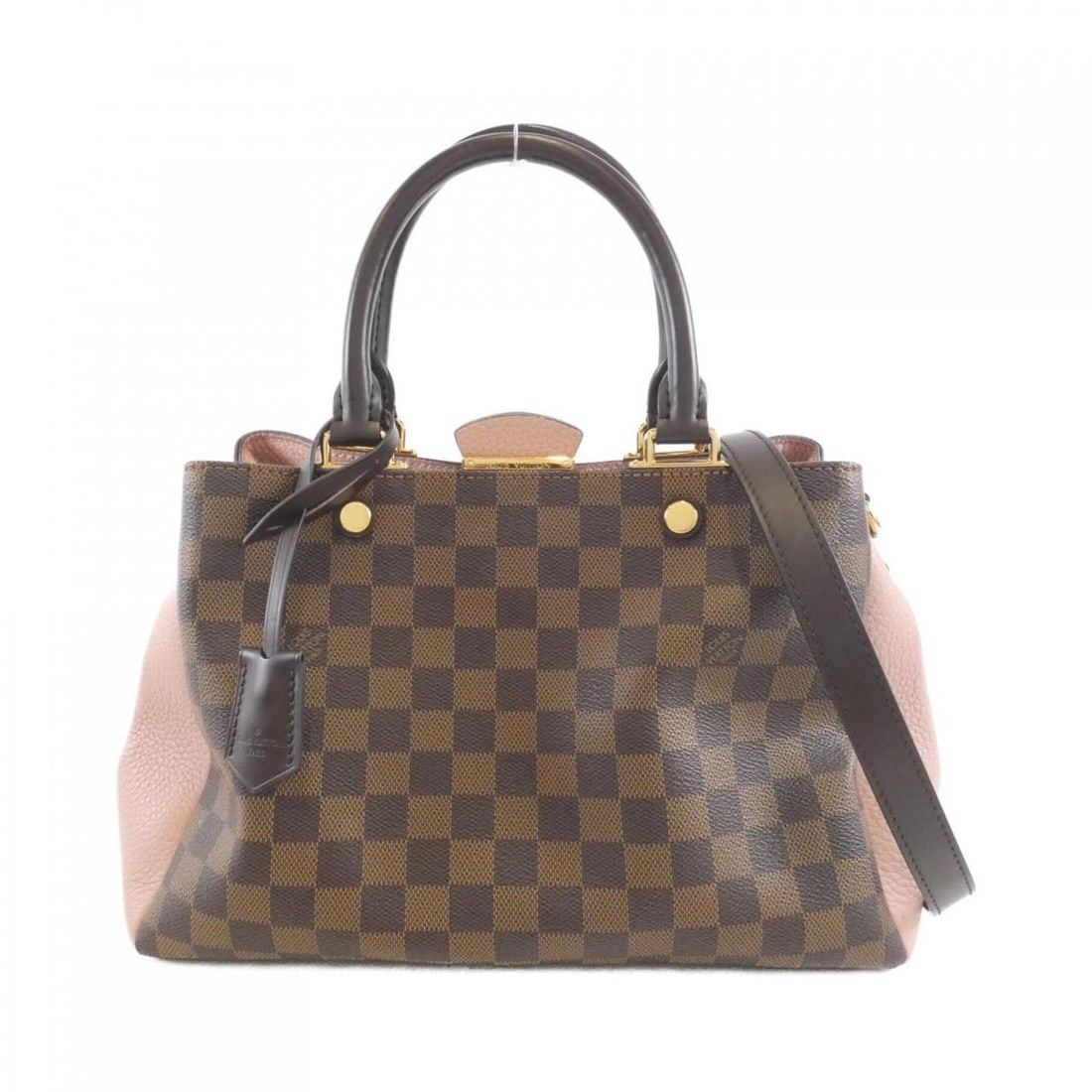 Louis Vuitton Damier Brittany N41674 Handbag: --- Catalog ---Category: SizeWeight: 790g / 1.74lb.Size (HxWxD): 22cm x 29cm x 14cm / 8.66'' x 11.41'' x 5.51''Strap Length: 90cm / 35.43''Handle Length: 32cm / 12.59''Category: DesignType: