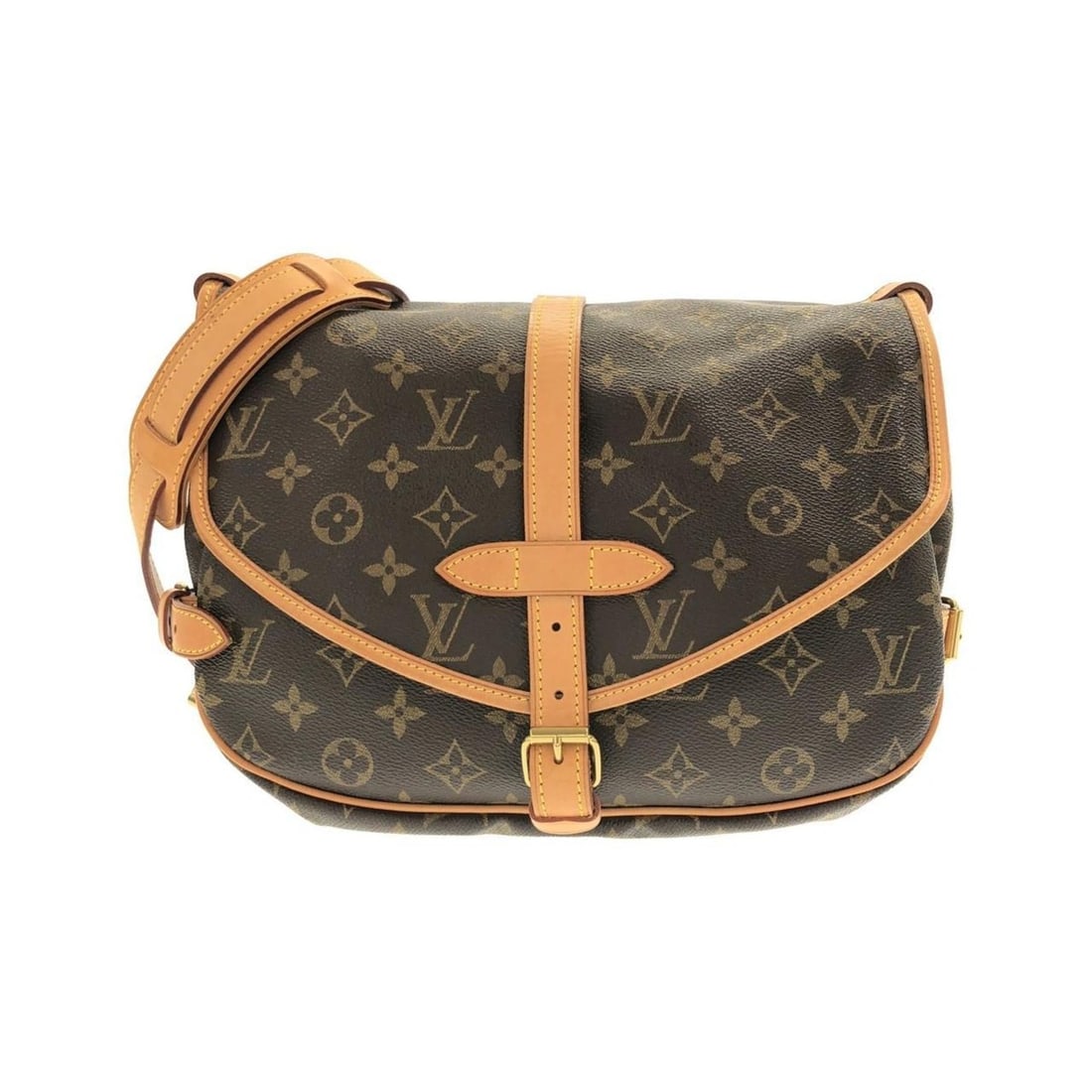 Louis Vuitton Monogram Saumur 30cm M42256 Shoulder Bag: --- Catalog ---Category: SizeWeight: 630g / 1.38lb.Size (HxWxD): 22cm x 32cm x 8cm / 8.66'' x 12.59'' x 3.14''Strap Length: 110cm - 128cm / 43.3'' - 50.39''Category: DesignType: Shoulder bagColor: