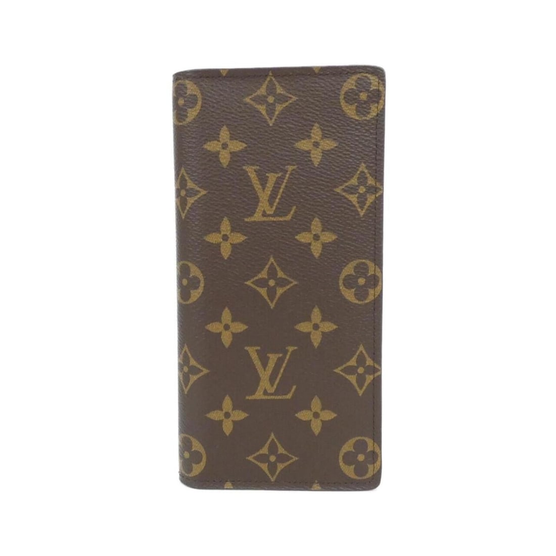 Louis Vuitton Monogram Portefeuille Brazza M66540 Wallet: --- Catalog ---Category: SizeSize (HxWxD): 10cm x 19cm x 2cm / 3.93'' x 7.48'' x 0.78''Category: DesignType: Long wallet (bi-fold)Color: MarronGender: Women,MenMaterial: Coated canvas Category: