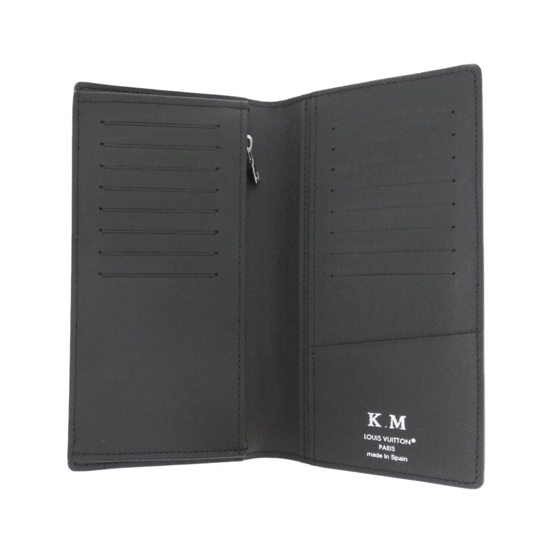 Louis Vuitton Monogram Eclipse Portefeuille Brazza M61697 Wallet - 2