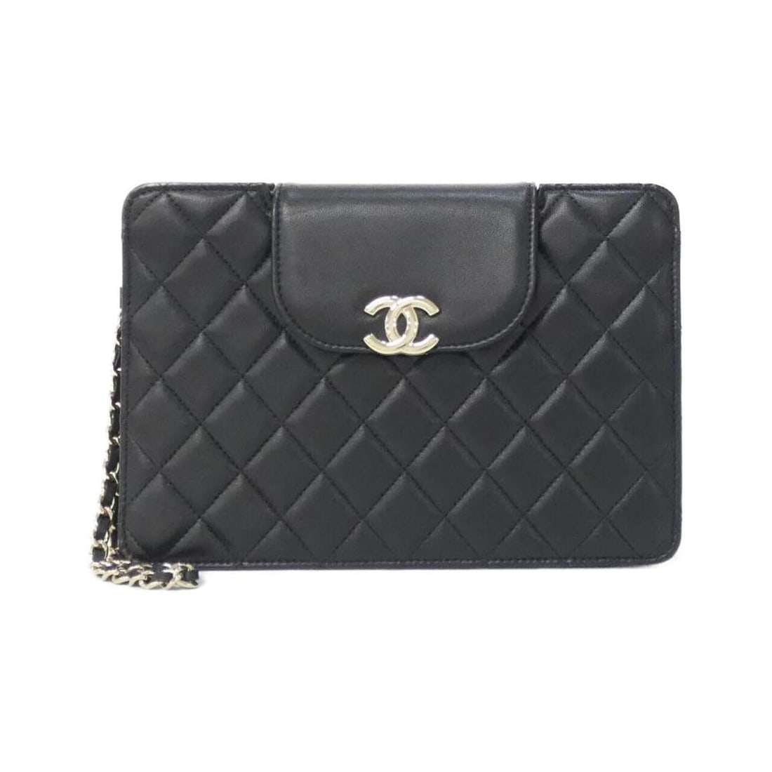 Chanel AP3634 Handbag Pouch: --- Catalog ---Category: SizeSize (HxWxD): 15cm x 22cm x 4cm / 5.9'' x 8.66'' x 1.57''Category: DesignType: Handbag, PouchColor: BlackGender: WomenMaterial: Leather Leather/Fur Type: