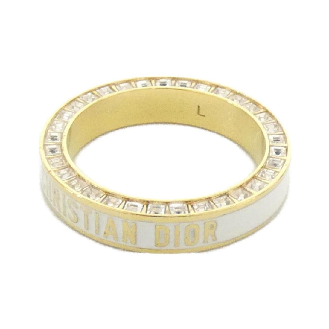 Christian Dior Night Code R2278WOMLQ Ring: --- Catalog ---Category: SizeJP Size: 14.5US Size: 7Category: DesignType: Band ringColor: Clear, Gold, WhiteGender: WomenColor Grade: LCategory: GeneralMPN: R2278WOMLQBrand: Christian Dior--- Item