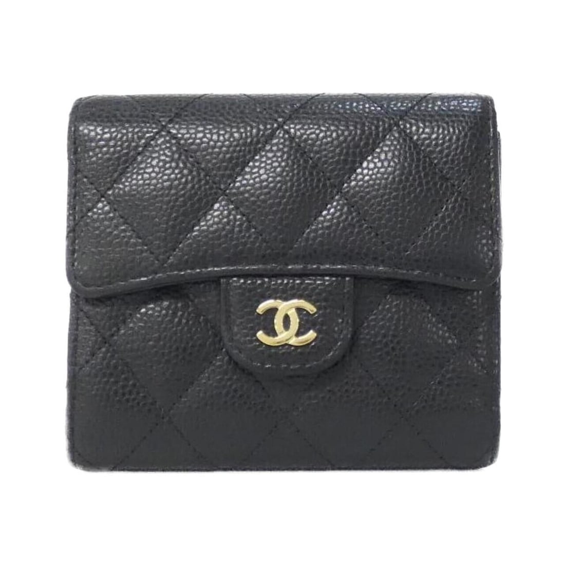 Chanel Timeless Classic Line AP0231 Wallet: --- Catalog ---Category: SizeSize (HxWxD): 10cm x 11.5cm x 2cm / 3.93'' x 4.52'' x 0.78''Category: DesignType: Wallet (tri-fold)Color: Black, BordeauxGender: WomenMaterial: Grained Calfskin Category: