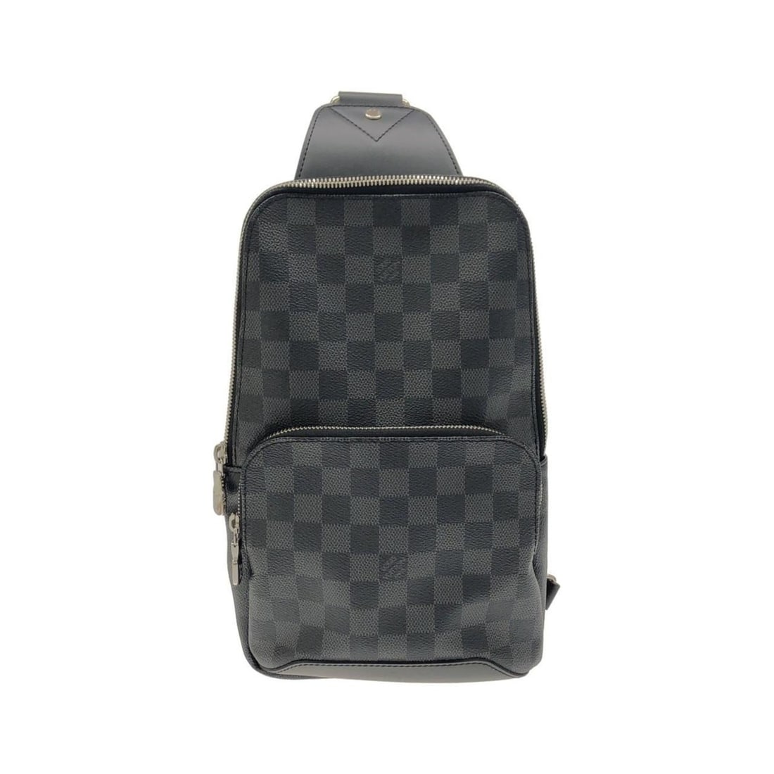 Louis Vuitton Damier Graphite Avenue Sling Bag N41719 Shoulder: --- Catalog ---Category: SizeSize (HxWxD): 32cm x 21cm x 5cm / 12.59'' x 8.26'' x 1.96''Category: DesignType: Shoulder bagColor: GraphiteGender: MenMaterial: Coated canvas Hardware Color: