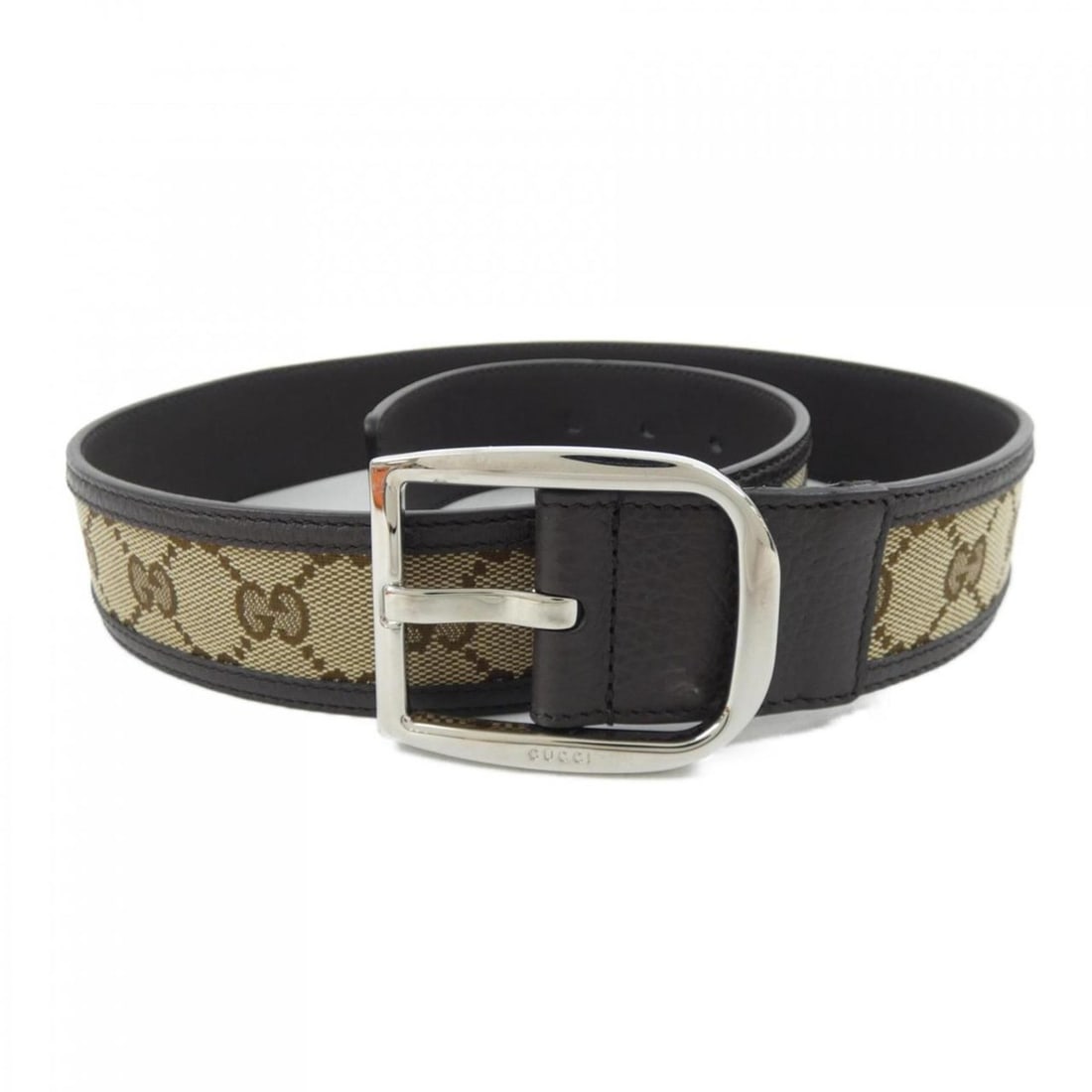 Gucci 449716 KY9LN Belt: --- Catalog ---Category: SizeLength: 75cm - 85cm / 29.52'' - 33.46''Category: DesignType: Standard beltColor: BrownGender: Women,MenCategory: GeneralBrand: Gucci--- Item List ---Section: