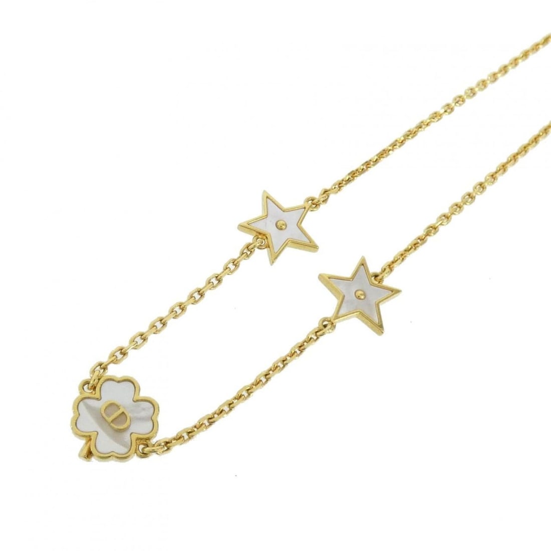 Christian Dior Destiny N3480WOMMP Necklace: --- Catalog ---Category: SizePendant Size: 13mm x 10mm / 0.51'' x 0.39''Neck Circumference: 40 cm - 43.5 cm / 15.74'' - 17.12''Category: DesignColor: WhiteGender: WomenNecklace Type: