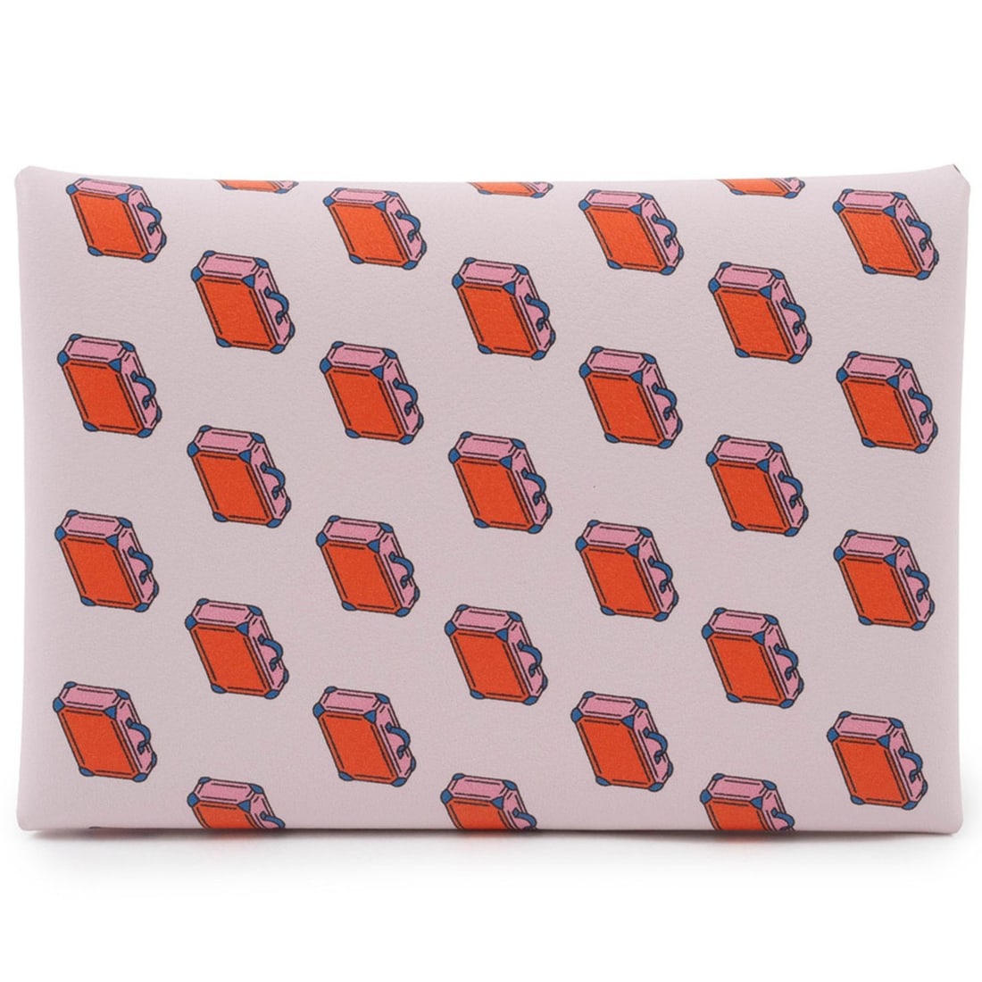 Hermès Calvi Duo Card Case 086442CK Swift Mauve Pale Women's Compact Trunk Pattern HERMES: --- Catalog ---Category: DesignType: Card caseColor: Pale pinkGender: WomenMaterial: Swift leather Category: GeneralBrand: HermesCountry of Origin: FranceCategory: Physical PropertiesSize (HxWxD): 7cm