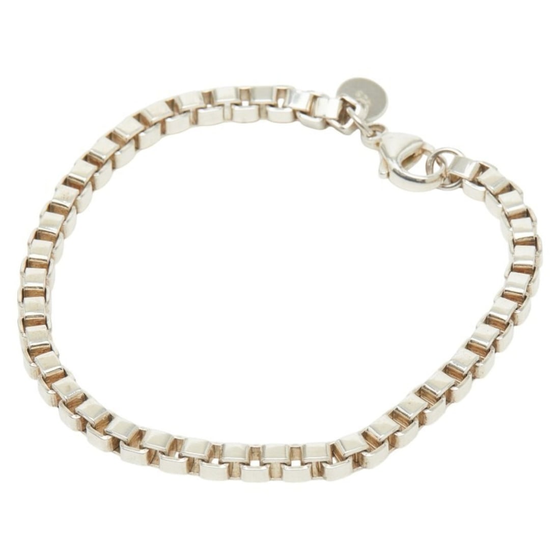 Tiffany & Co. Venetian Link Bracelet, SV925 Silver, Women's.: --- Catalog ---Category: SizeLength: 17.5cm / 6.88''Category: DesignType: Charm braceletGender: WomenMaterial: Silver, Silver 925Category: GeneralBrand: Tiffany--- Item List ---Section: