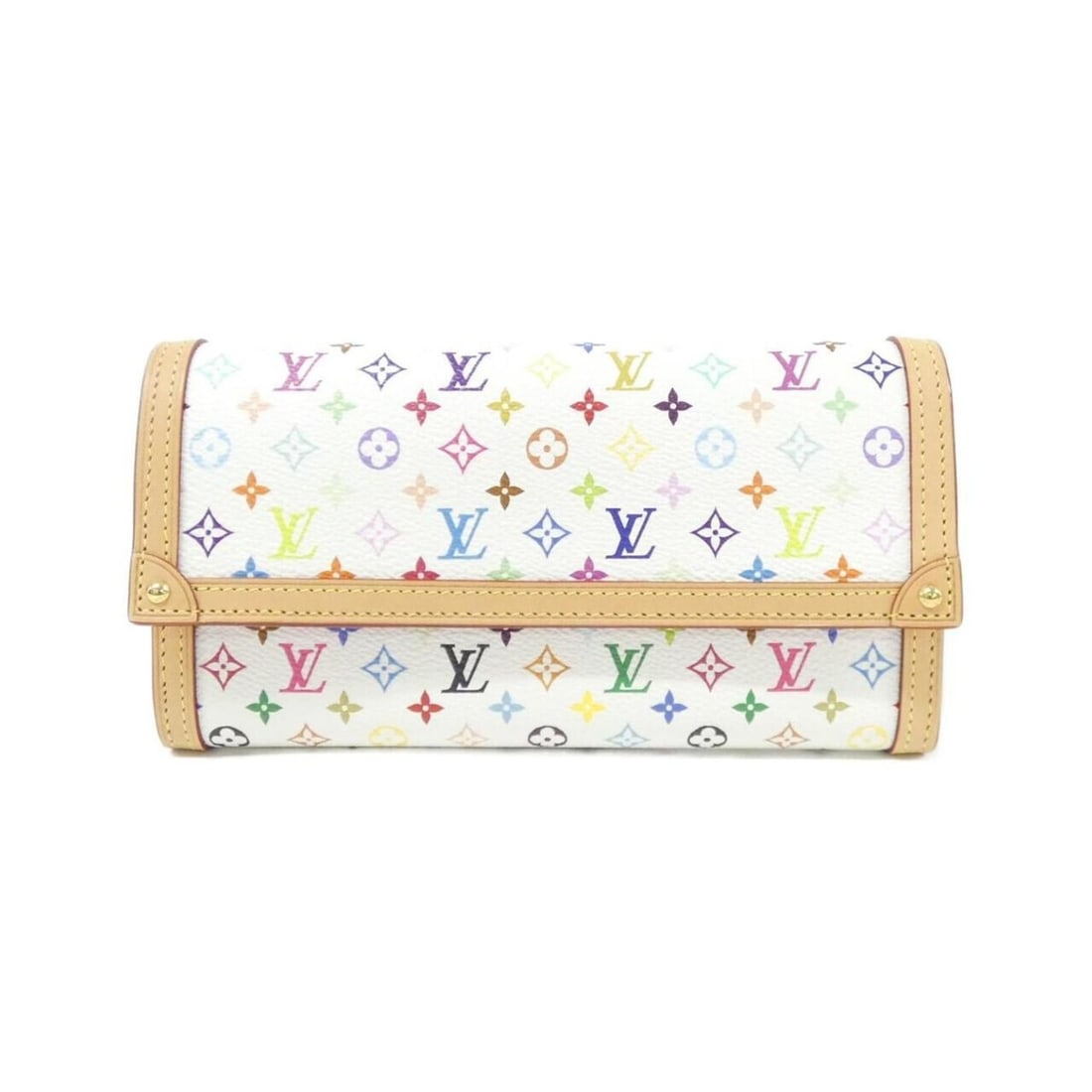 Louis Vuitton Multicolor (LV X™) Portefeuille Sarah M13397 Wallet: --- Catalog ---Category: SizeSize (HxWxD): 10cm x 19cm x 3cm / 3.93'' x 7.48'' x 1.18''Category: DesignType: Long wallet (bi-fold)Color: Blanc, PinkGender: WomenMaterial: Coated canvas Category: