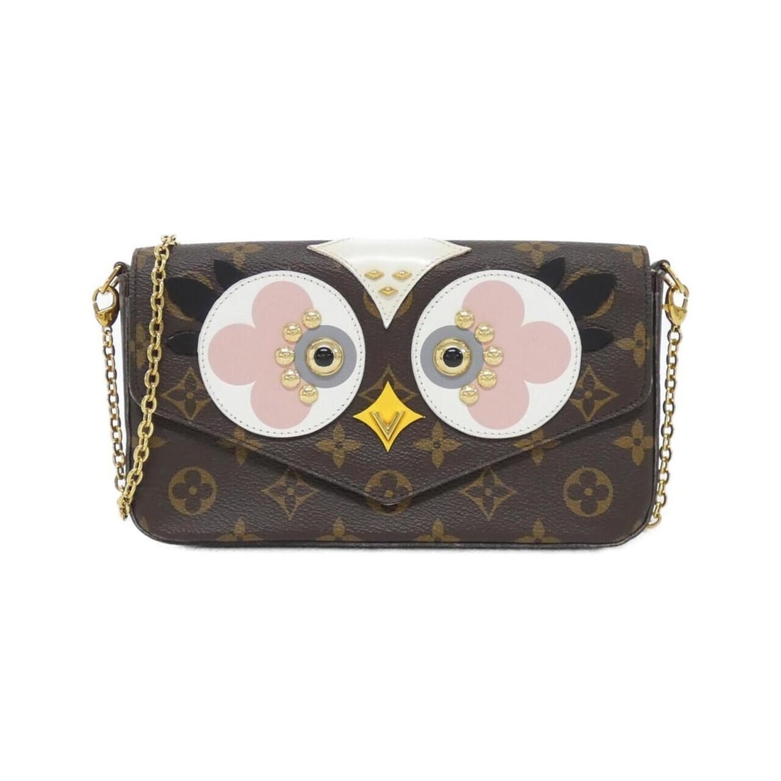 Louis Vuitton Monogram Pochette Felicie M62415 Shoulder Bag: --- Catalog ---Category: SizeSize (HxWxD): 12cm x 21cm x 3cm / 4.72'' x 8.26'' x 1.18''Category: DesignType: Pochette, Shoulder bagColor: MarronGender: WomenMaterial: Coated canvas Hardware Color: