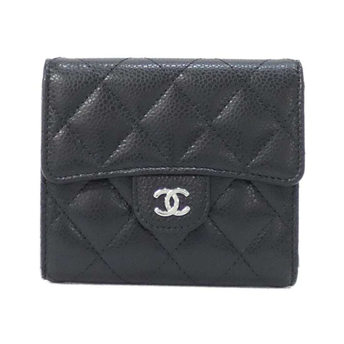 Chanel Timeless Classic Line AP0231 Wallet: --- Catalog ---Category: SizeSize (HxWxD): 10cm x 11.5cm x 2cm / 3.93'' x 4.52'' x 0.78''Category: DesignType: Wallet (tri-fold)Color: Black, BordeauxGender: Men,WomenMaterial: Grained Calfskin Catego