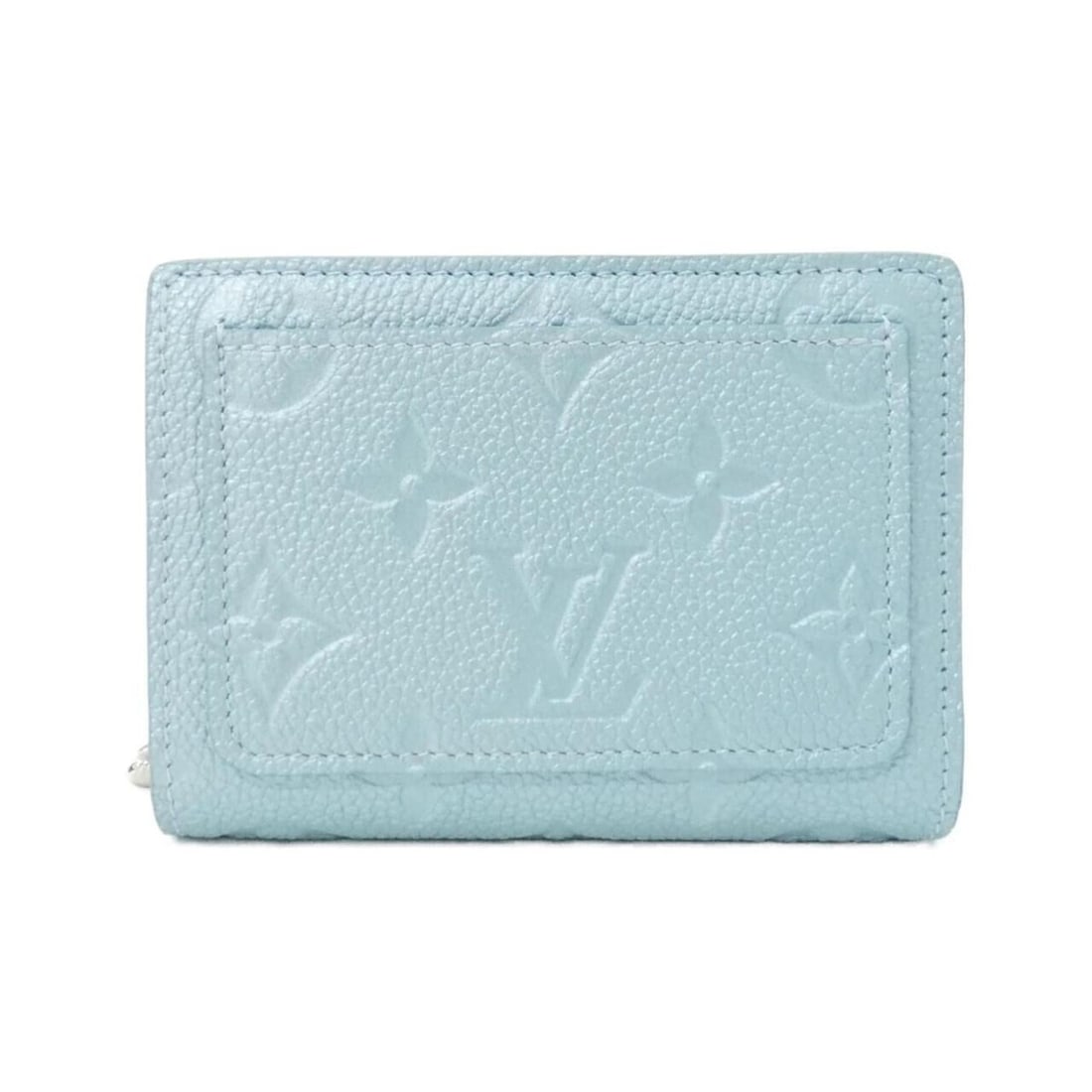 Louis Vuitton Monogram Empreinte (LV SKI) Portefeuille Claire M12188 Wallet: --- Catalog ---Category: SizeSize (HxWxD): 8cm x 11cm x 3cm / 3.14'' x 4.33'' x 1.18''Category: DesignType: Wallet (bi-fold)Color: BlueGender: WomenMaterial: Leather Leather/Fur Type: Calf