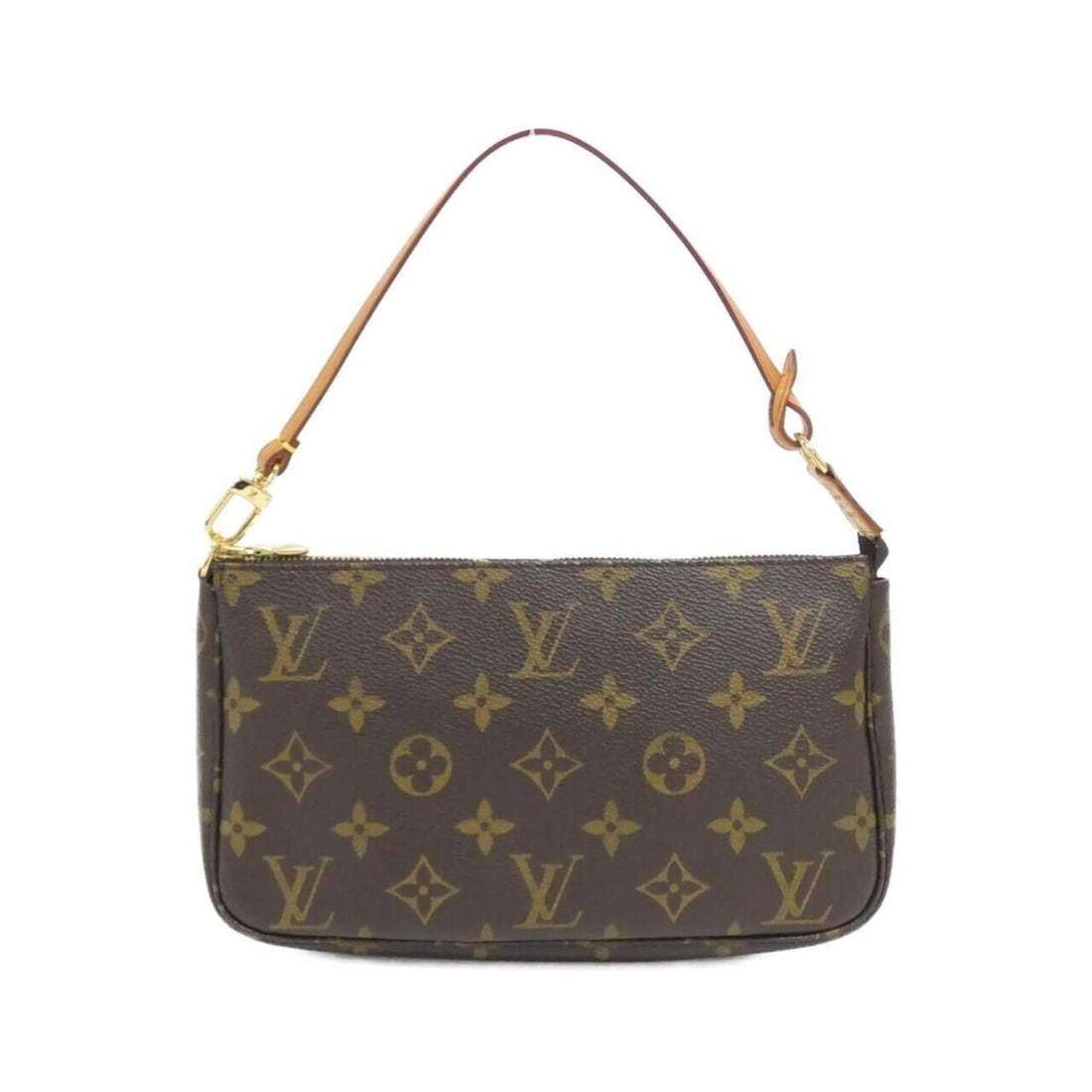 Louis Vuitton Monogram Pochette Accessoires M51980 Accessory Pouch: --- Catalog ---Category: SizeSize (HxWxD): 13cm x 21cm x 3cm / 5.11'' x 8.26'' x 1.18''Category: DesignType: Pochette, PouchColor: MarronGender: WomenMaterial: Coated canvas Hardware Color: