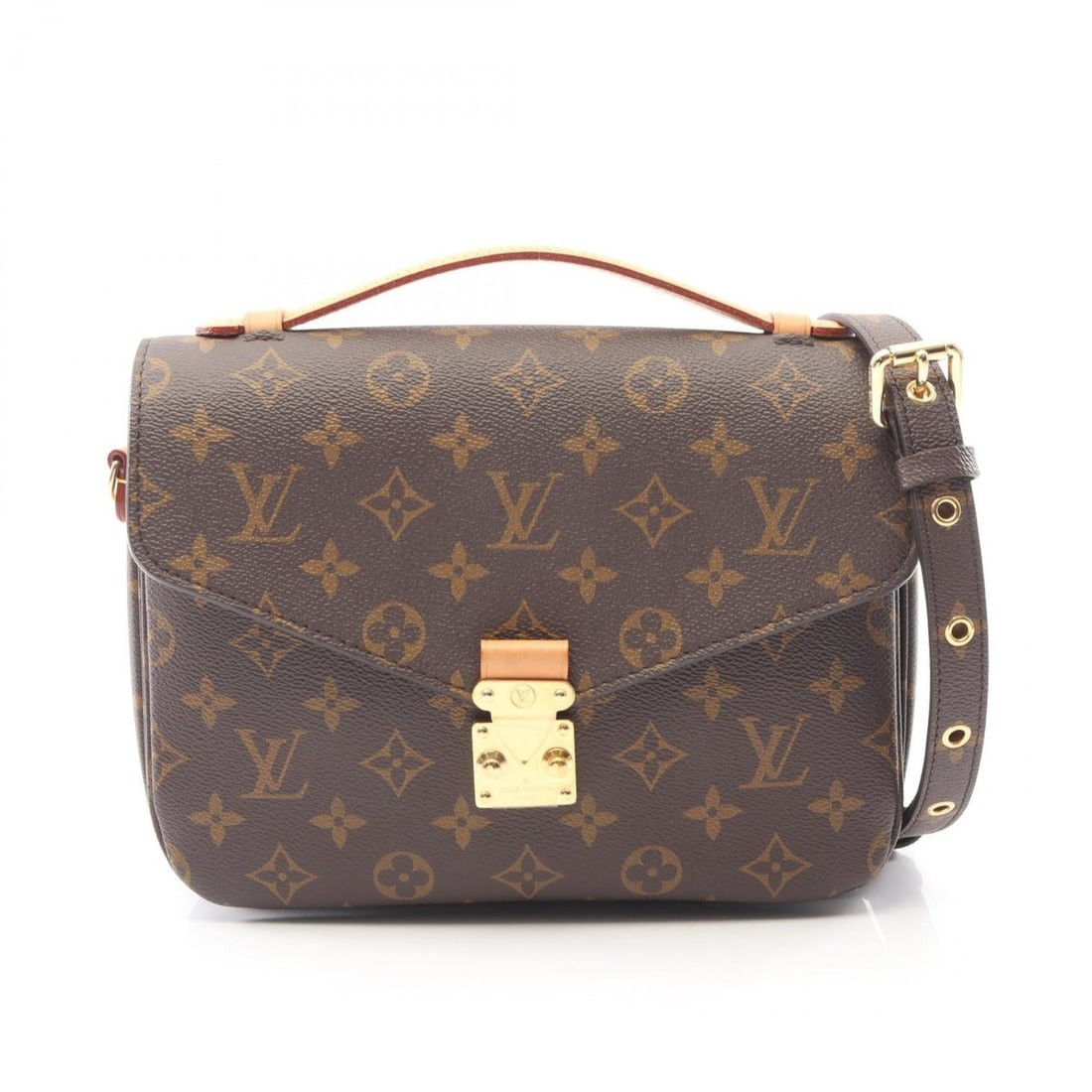 Louis Vuitton Pochette Metis MM Handbag, Coated Canvas and Leather, Monogram Pattern, Women's, (1 of 18)