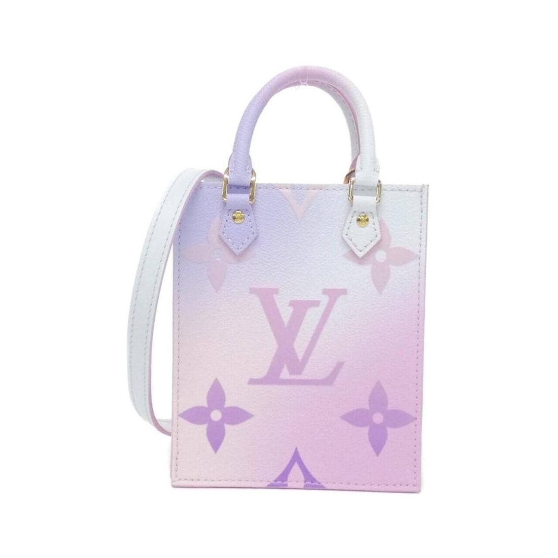 Louis Vuitton Monogram (Spring in the City) Petite Sac Plat M81341 Handbag: --- Catalog ---Category: SizeSize (HxWxD): 17cm x 14cm x 5cm / 6.69'' x 5.51'' x 1.96''Category: DesignType: HandbagColor: PinkGender: WomenMaterial: Coated canvas Category: GeneralMPN: M81341Brand: L