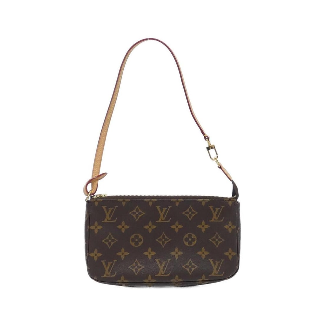 Louis Vuitton Monogram Pochette Accessoires M40712 Accessory Pouch: --- Catalog ---Category: SizeSize (HxWxD): 13cm x 23cm x 4cm / 5.11'' x 9.05'' x 1.57''Category: DesignType: Pochette, PouchColor: MarronGender: WomenMaterial: Coated canvas Hardware Color: